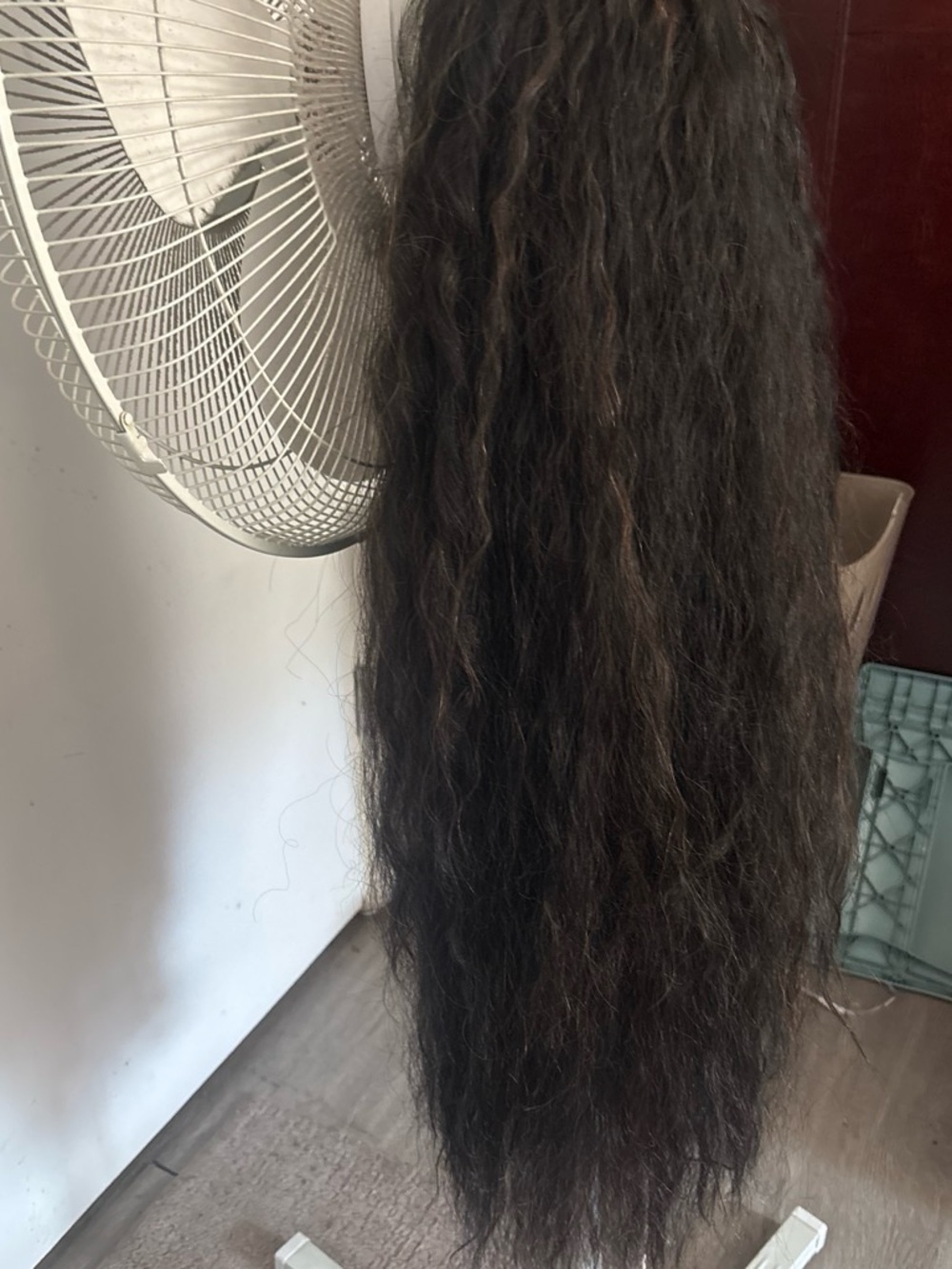 Natural Long Wavy Women’s Hair Extension - Dark Brown